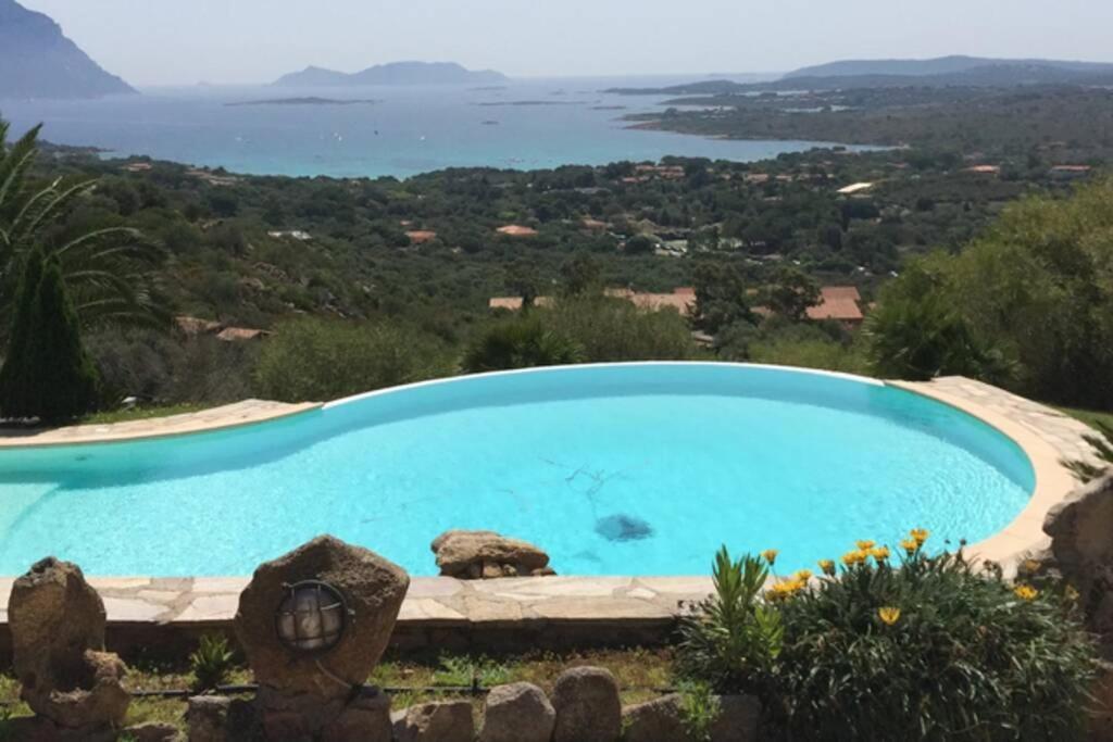 Villa And Pool Tavolara View Porto Istana Buitenkant foto